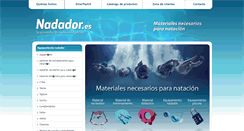 Desktop Screenshot of nadador.es