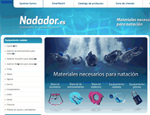 Tablet Screenshot of nadador.es